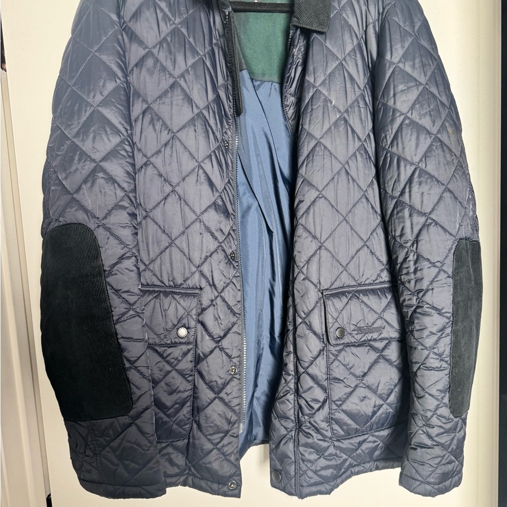 Barbour Blue Lightweight Quilted Jacket